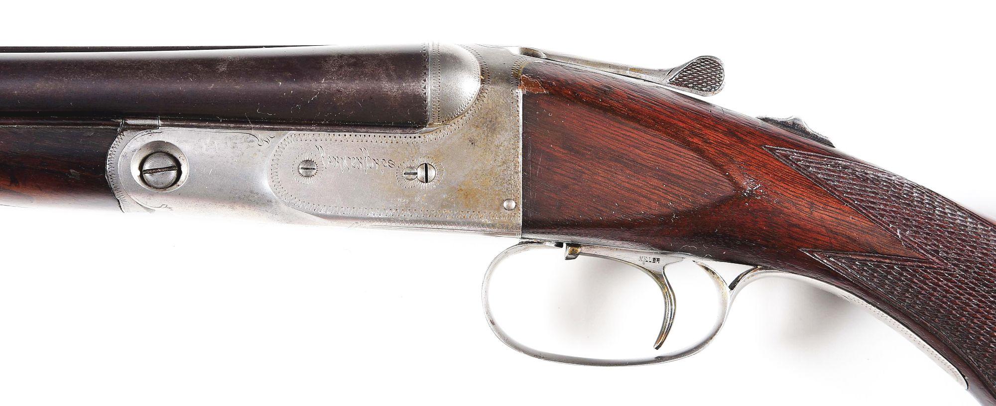 (C) CASED PARKER VHE GRADE 28 GAUGE SXS SHOTGUN WITH EXTRA BUTTSTOCK AND FOREND.