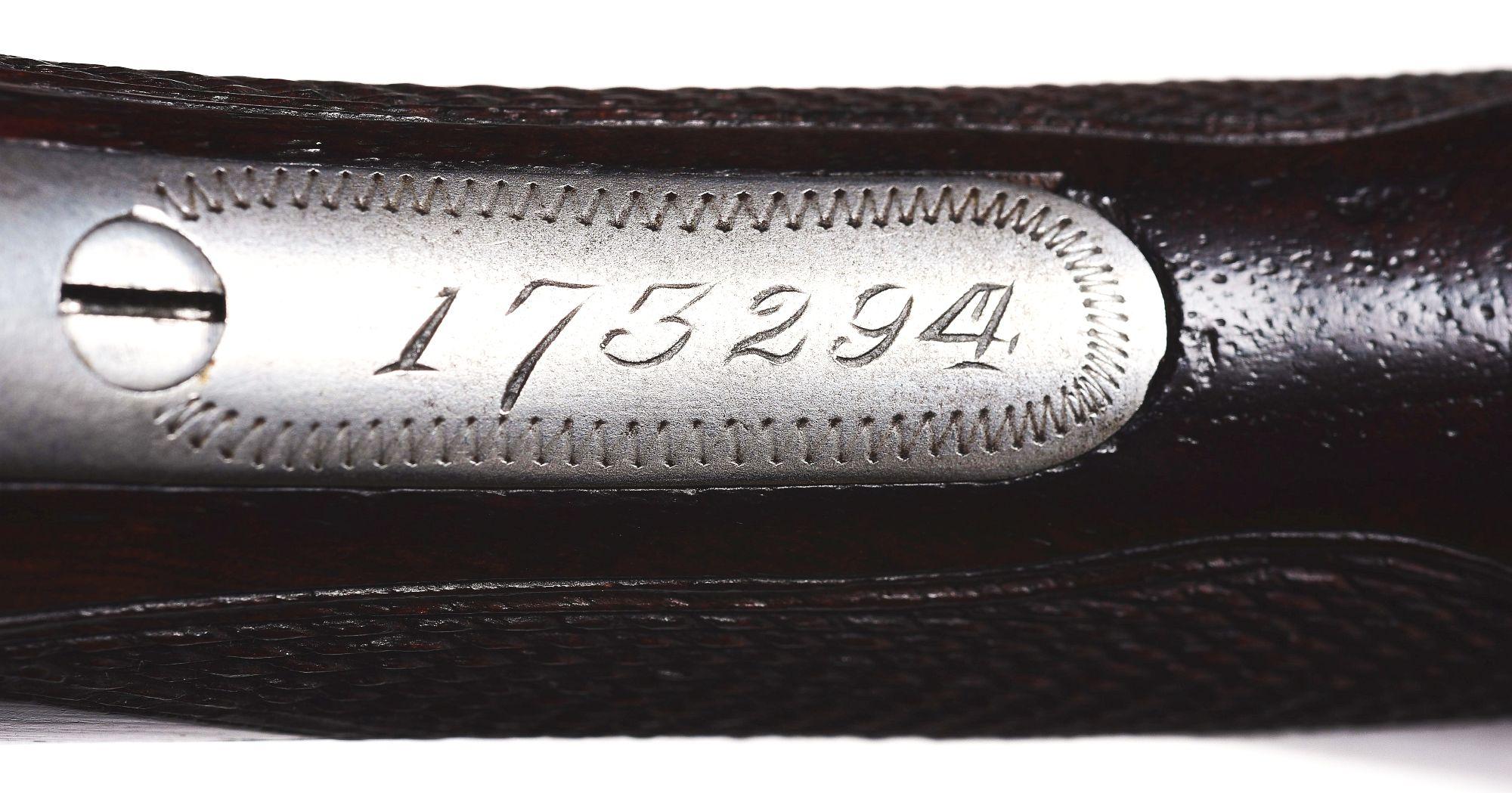 (C) CASED PARKER VHE GRADE 28 GAUGE SXS SHOTGUN WITH EXTRA BUTTSTOCK AND FOREND.