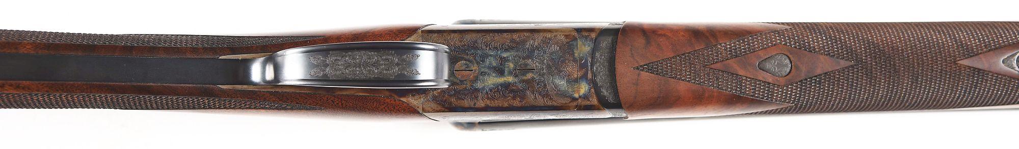 (M) CASED CSMC RBL 28 BORE SXS SHOTGUN.