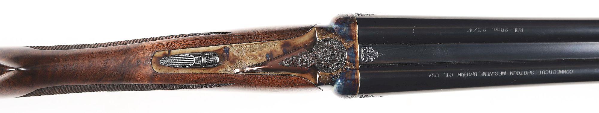 (M) CASED CSMC RBL 28 BORE SXS SHOTGUN.