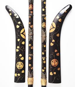 LOT OF 2 NAGINATA KOSHIRAE.