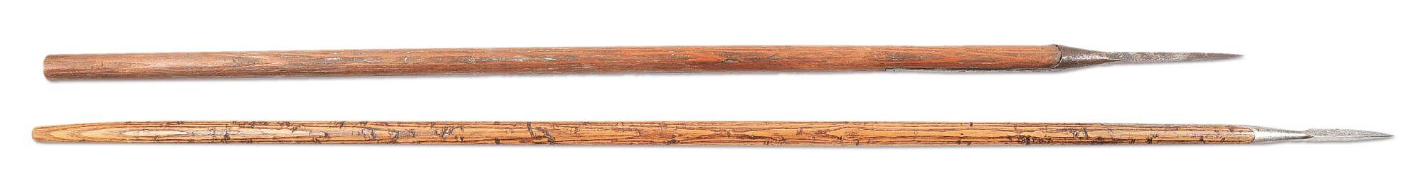 LOT OF 2: NAVY BOARDING PIKES.