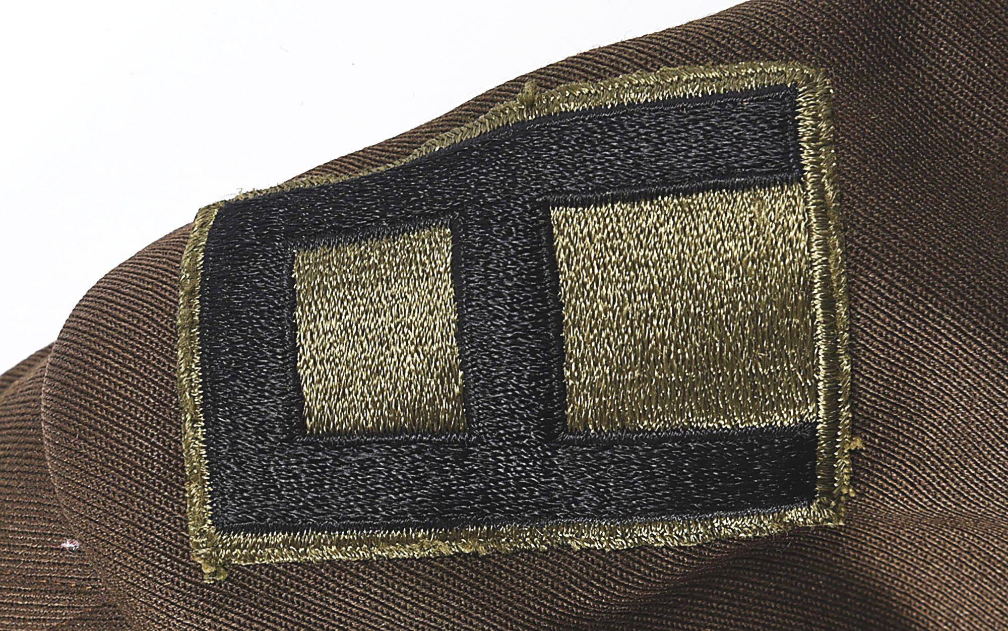 US WWII CBI FOOTLOCKER GROUPING ID'D TO CAPTAIN MALCOM A. BOUTON
