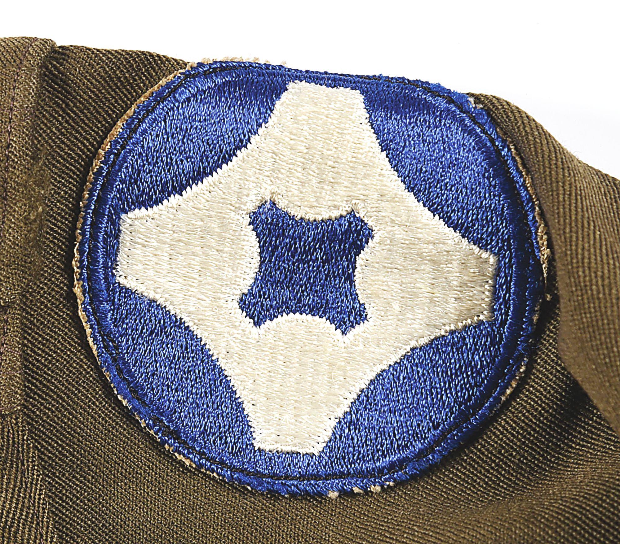 US WWII CBI FOOTLOCKER GROUPING ID'D TO CAPTAIN MALCOM A. BOUTON
