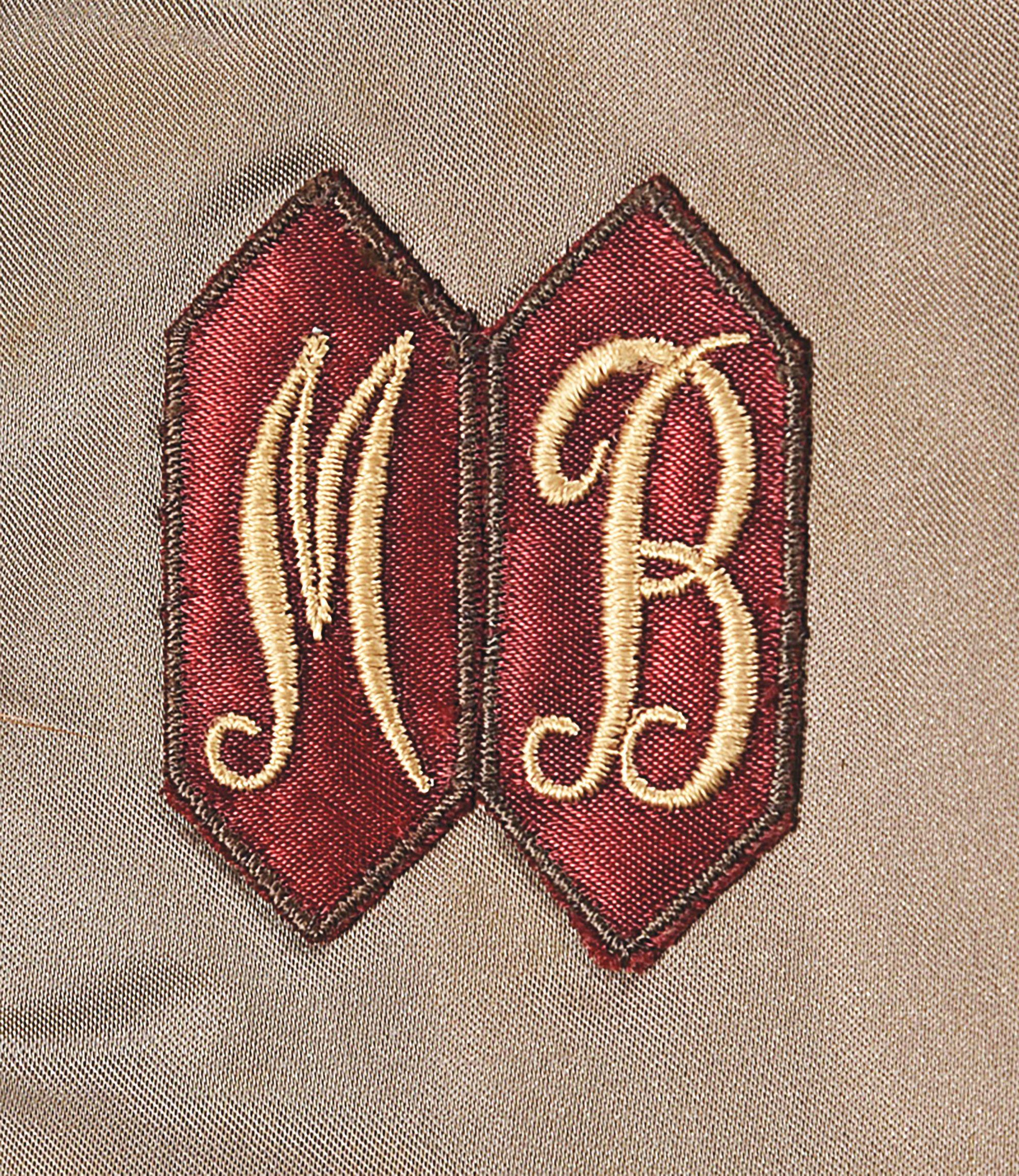 US WWII CBI FOOTLOCKER GROUPING ID'D TO CAPTAIN MALCOM A. BOUTON