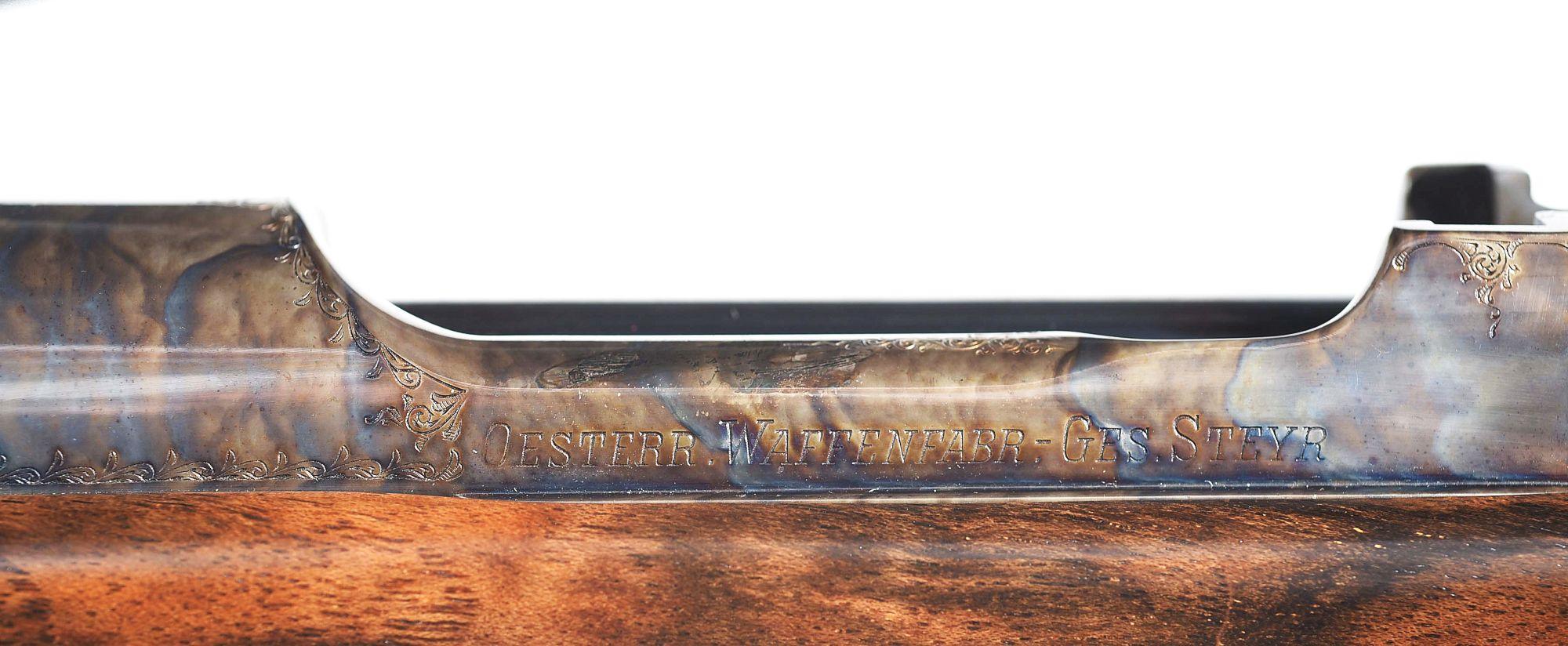 (M) FERNAND MARC CORMAN BEST QUALITY BOLT ACTION RIFLE WITH ZEISS GLASS.