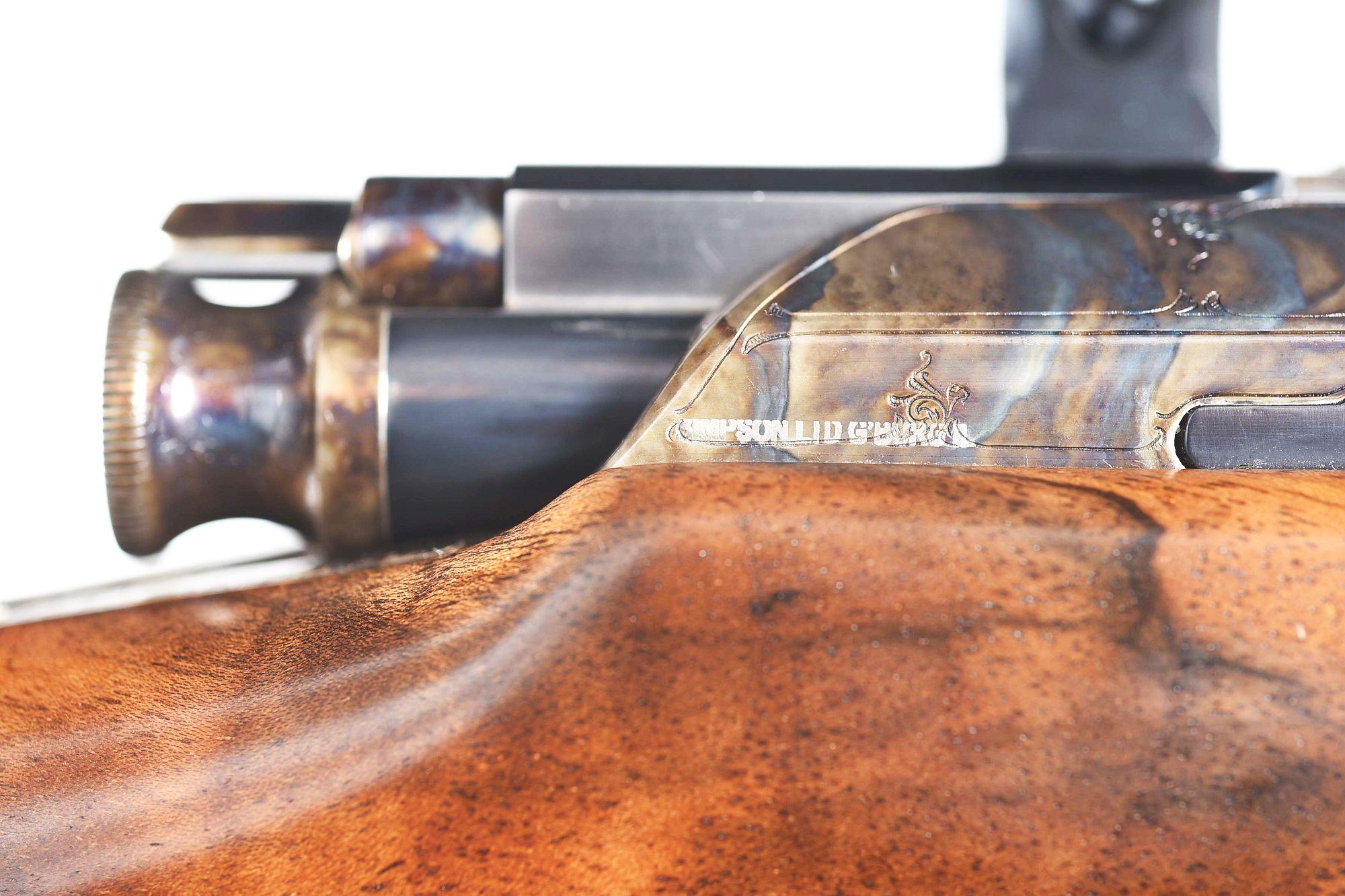 (M) FERNAND MARC CORMAN BEST QUALITY BOLT ACTION RIFLE WITH ZEISS GLASS.