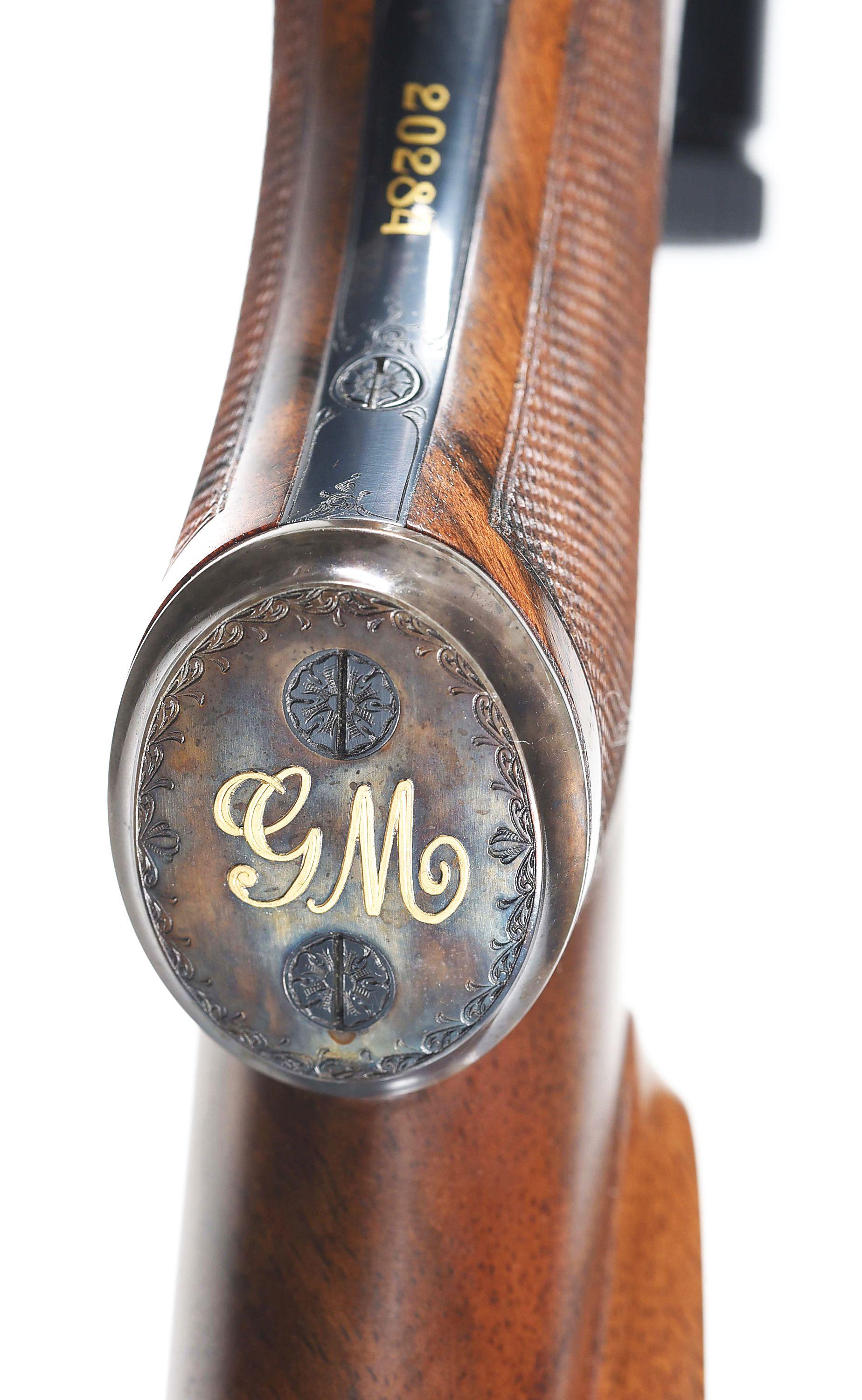 (M) FERNAND MARC CORMAN BEST QUALITY BOLT ACTION RIFLE WITH ZEISS GLASS.