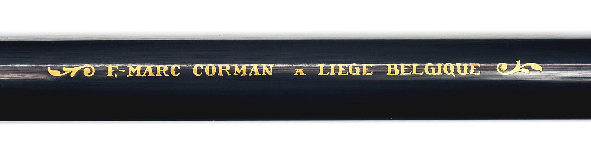 (M) FERNAND MARC CORMAN BEST QUALITY BOLT ACTION RIFLE WITH ZEISS GLASS.