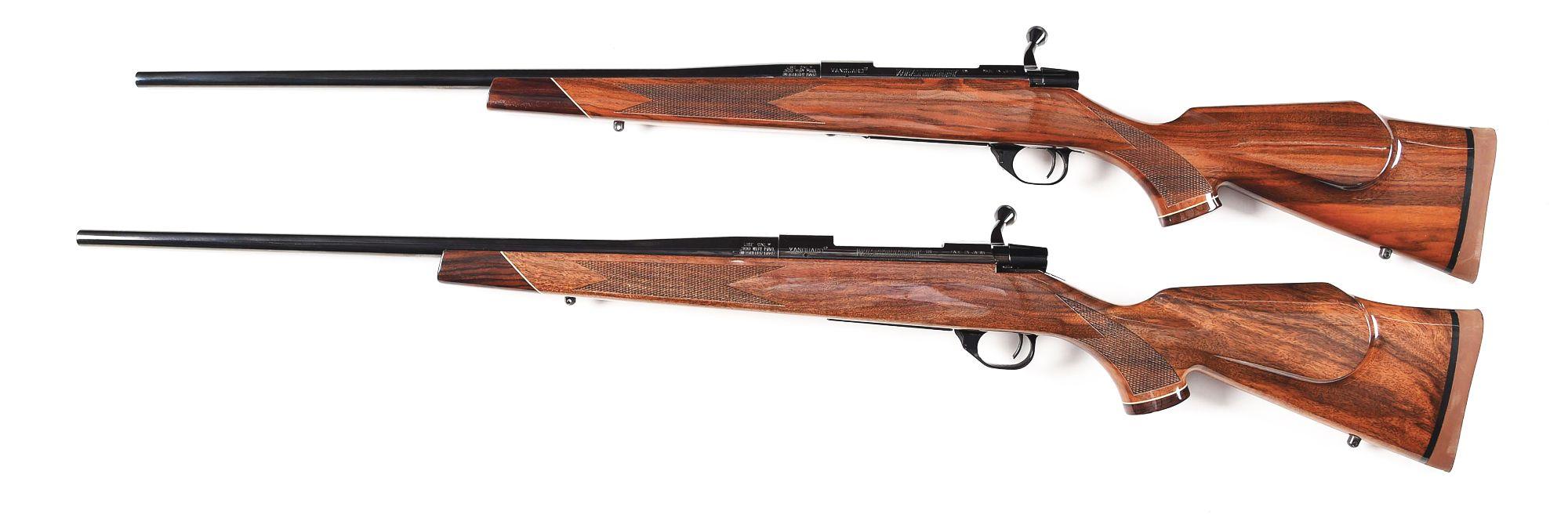 (M) LOT OF 2: WEATHERBY VANGUARD DELUXE BOLT ACTION RIFLES