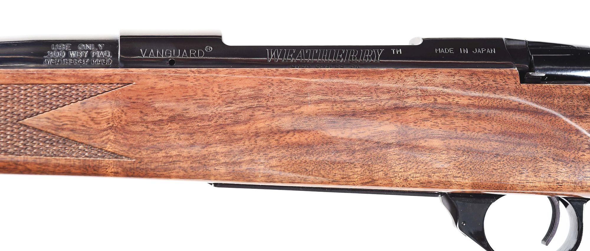 (M) LOT OF 2: WEATHERBY VANGUARD DELUXE BOLT ACTION RIFLES