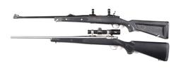(M) LOT OF 2: RUGER M77 MARK II BOLT ACTION RIFLES
