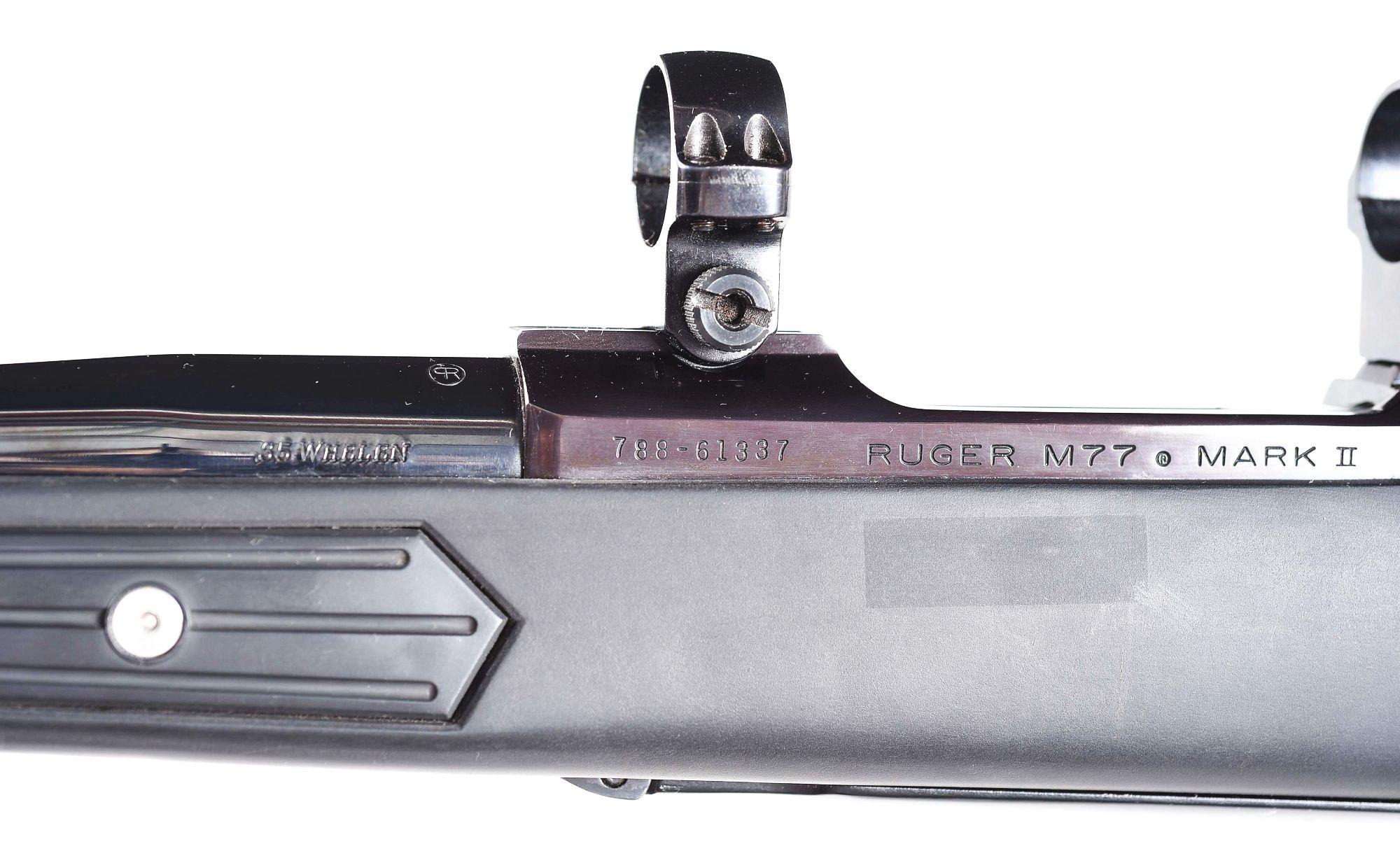 (M) LOT OF 2: RUGER M77 MARK II BOLT ACTION RIFLES