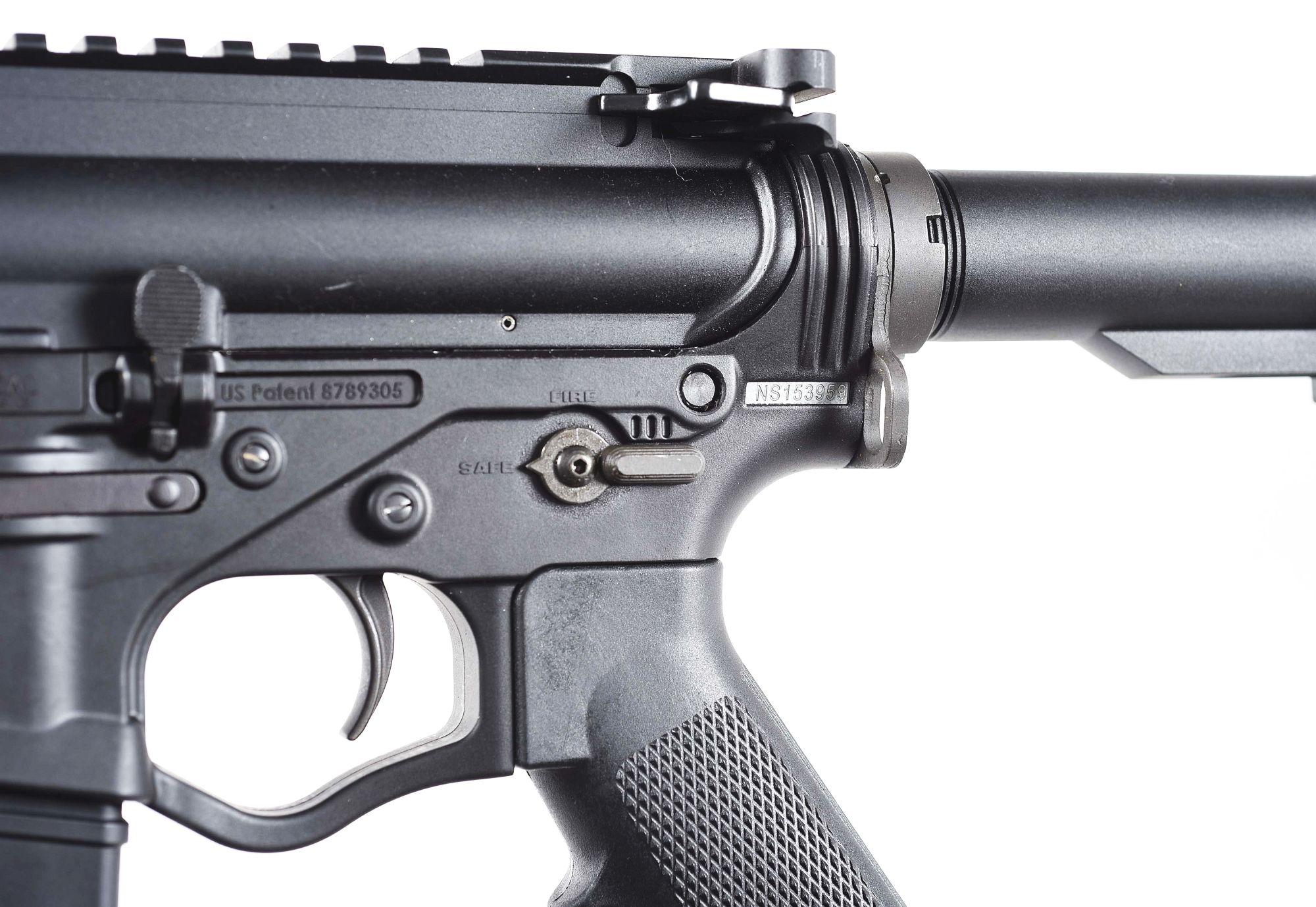 (M) LOT OF 2: ATI OMNI HYBRID AND SAFIRARMS T14 SEMI AUTOMATIC .410 AR PLATFORM SHOTGUNS.