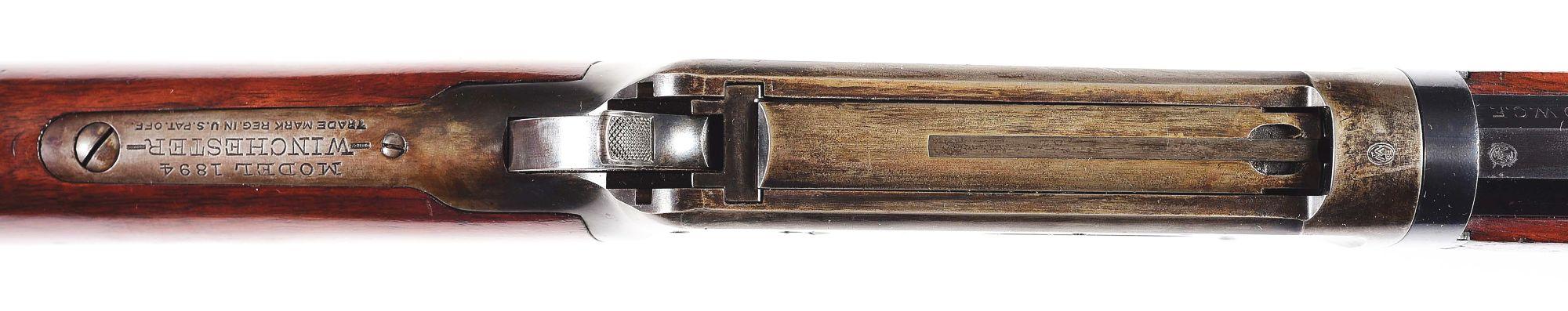 (C) WINCHESTER MODEL 1894 TAKEDOWN LEVER ACTION RIFLE (1910).