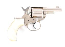 (A) COLT 1877 THUNDERER REVOLVER.