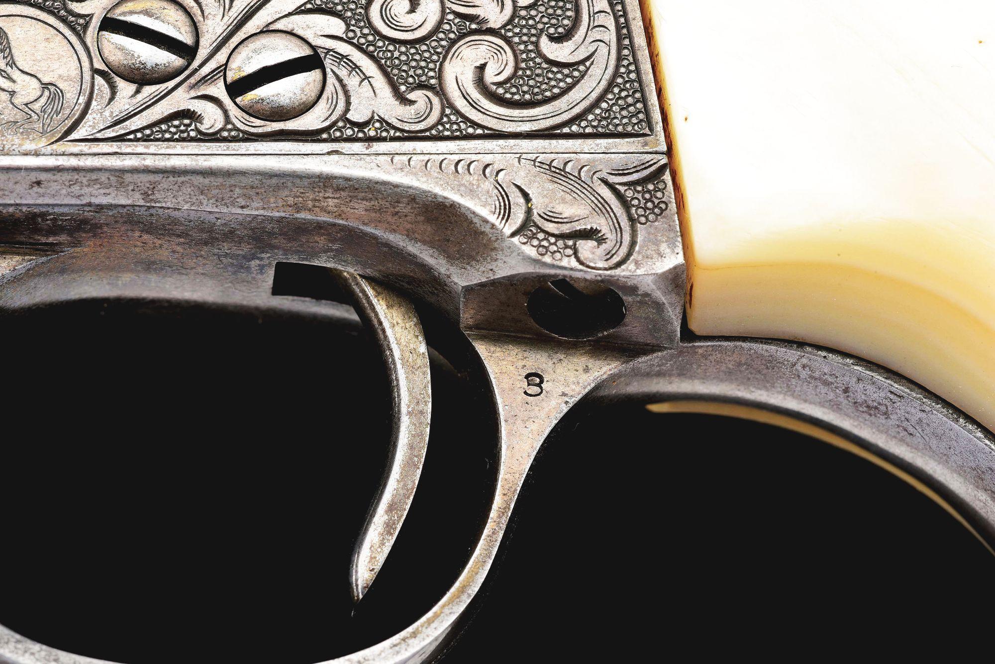 (C) HISTORIC SILVER CITY NEW MEXICO COLT SINGLE ACTION ARMY REVOLVER & GUN RIG OWNED BY SHERIFF C.A.