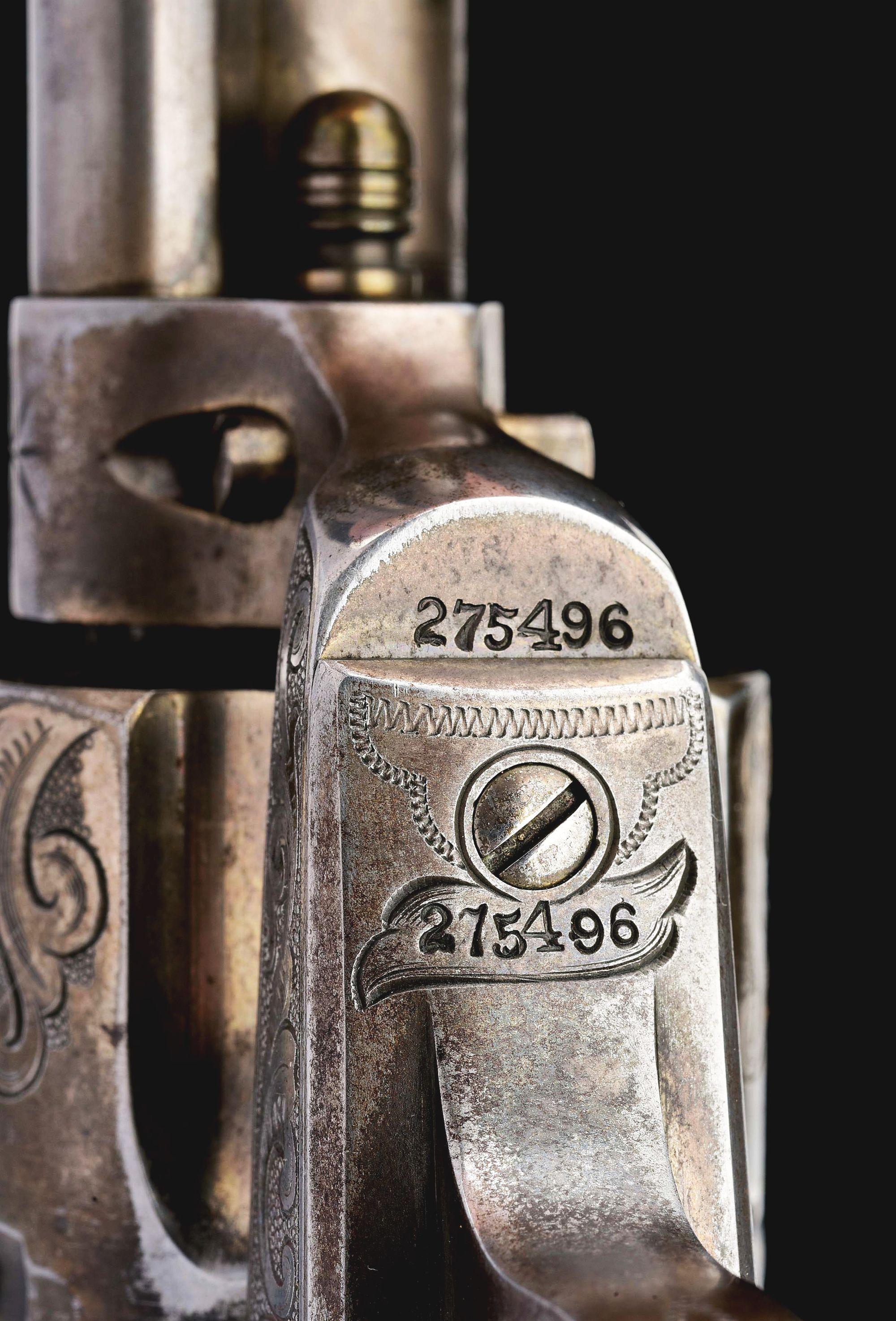 (C) HISTORIC SILVER CITY NEW MEXICO COLT SINGLE ACTION ARMY REVOLVER & GUN RIG OWNED BY SHERIFF C.A.