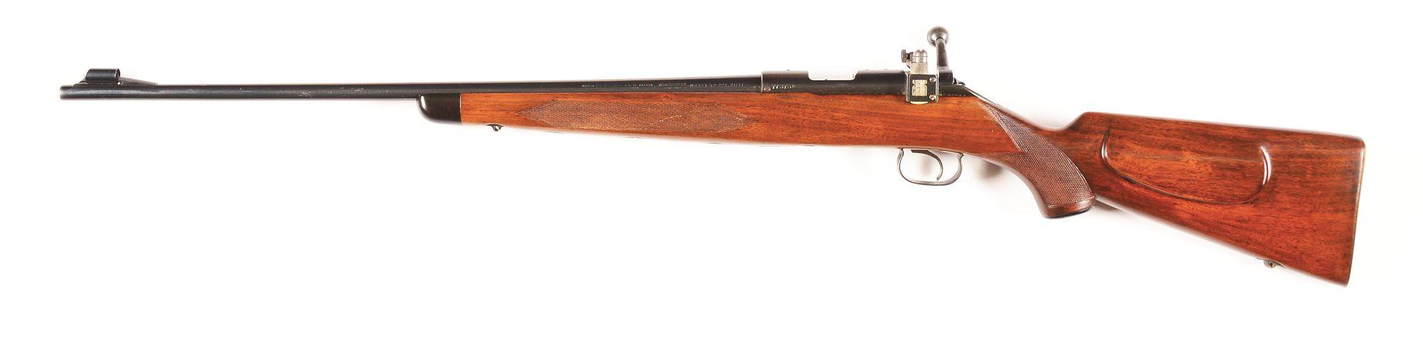 (C) WINCHESTER MODEL 52 "B" SPORTING BOLT ACTION RIFLE.