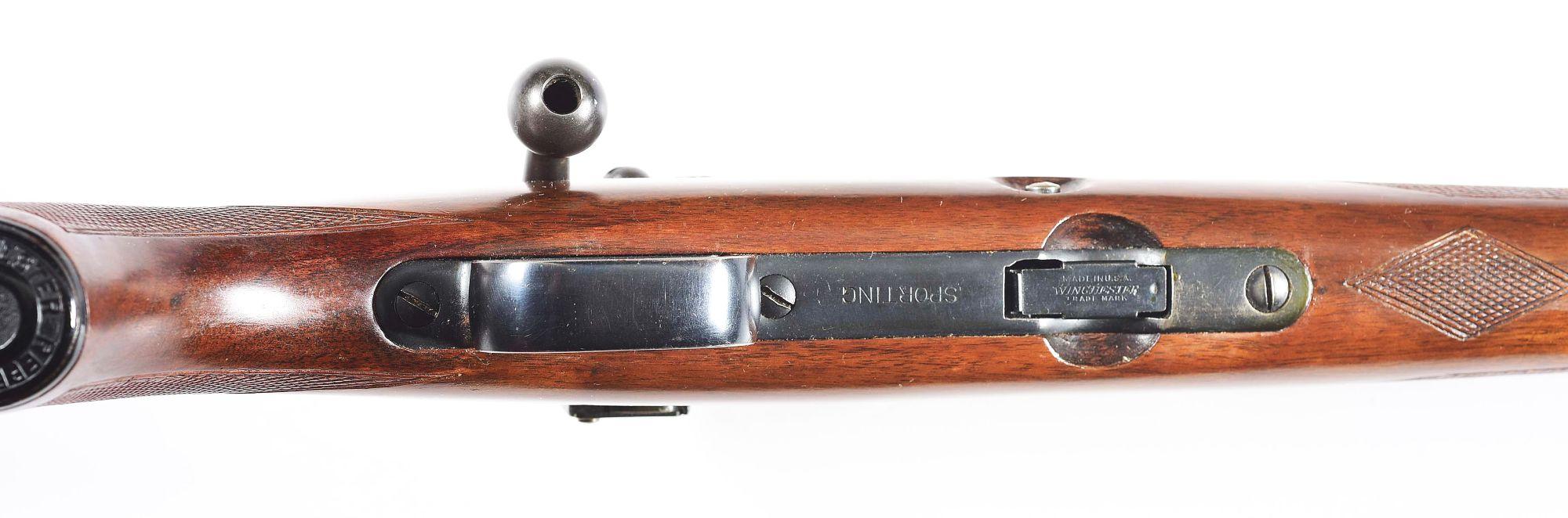(C) WINCHESTER MODEL 52 "B" SPORTING BOLT ACTION RIFLE.