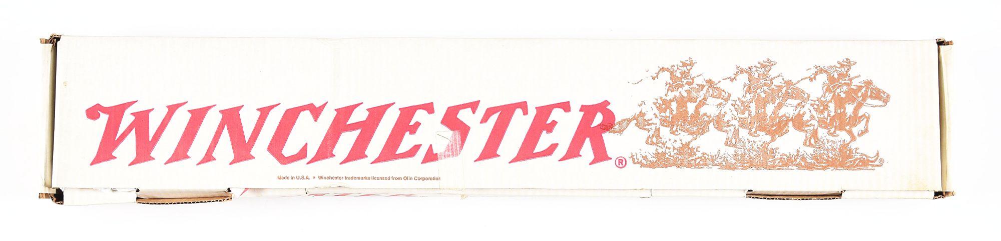 (M) WINCHESTER 94AE TRAPPER .357 MAGNUM LEVER ACTION SADDLE RING CARBINE.