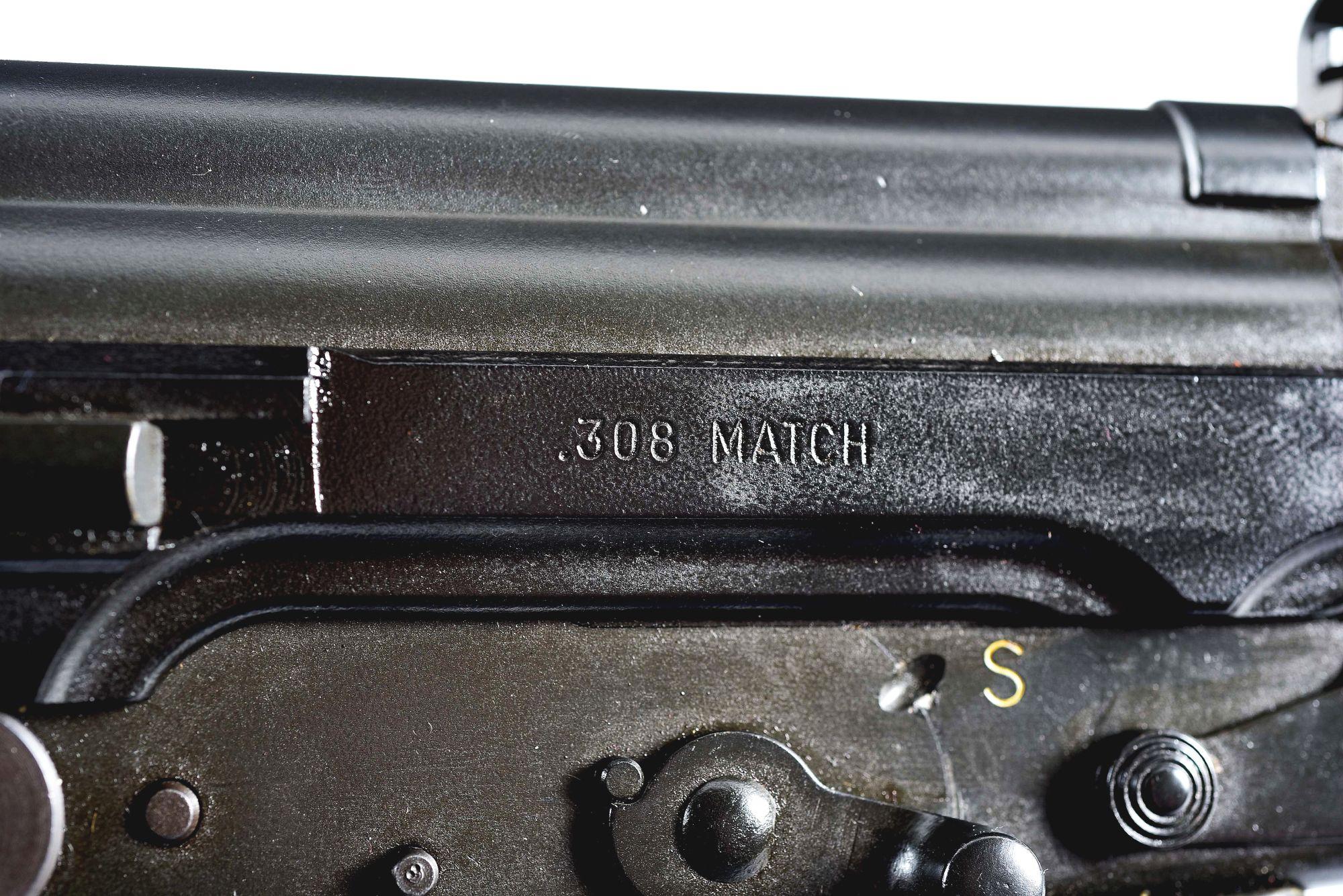 (C) FABRIQUE NATIONALE G SERIES TYPE II FAL SEMI-AUTOMATIC RIFLE.