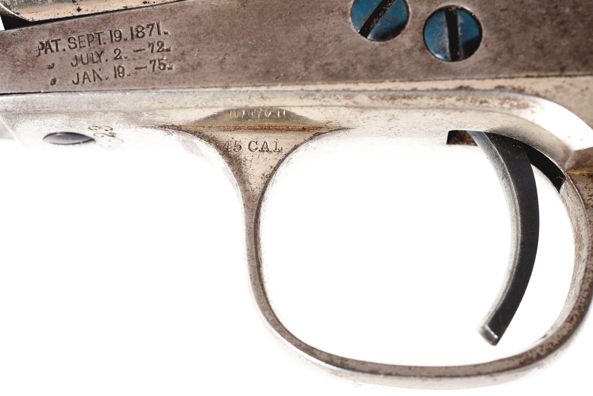 (A) COLT SINGLE ACTION ARMY REVOLVER.
