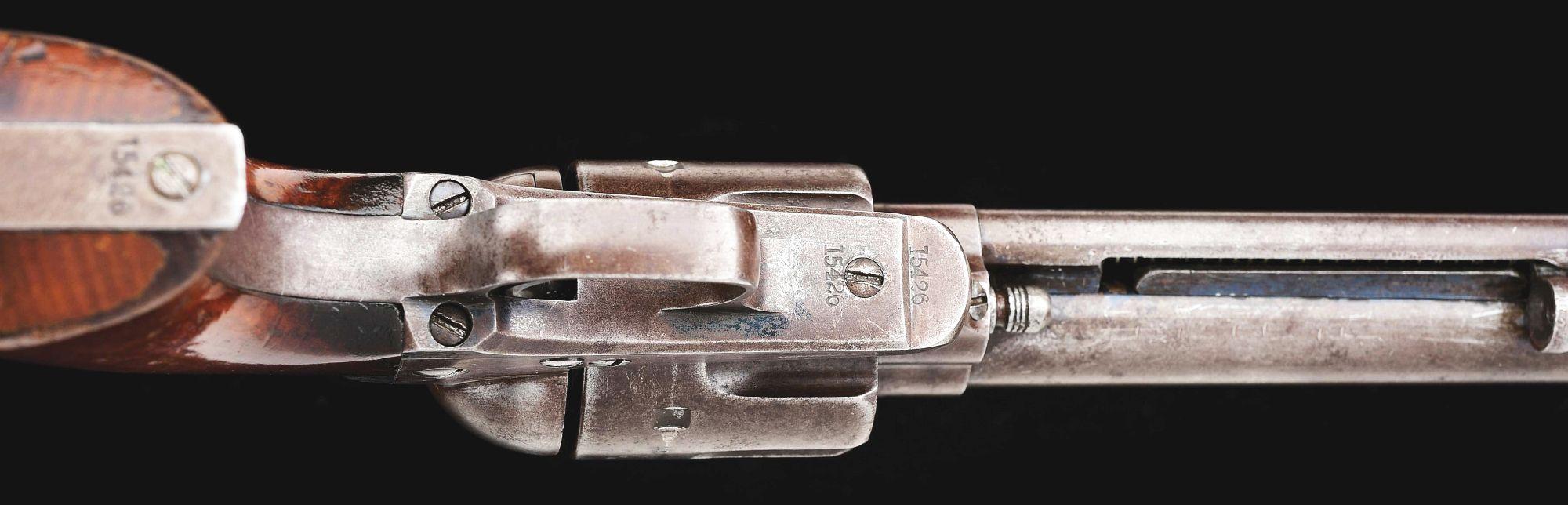 (A) 1875 VINTAGE COLT SINGLE ACTION ARMY REVOLVER.