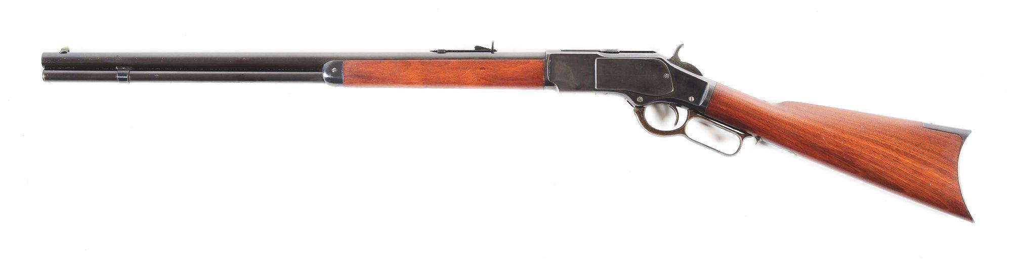 (A) HIGH CONDITION WINCHESTER MODEL 1873 LEVER ACTION RIFLE.