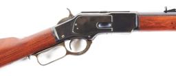 (A) HIGH CONDITION WINCHESTER MODEL 1873 LEVER ACTION RIFLE.