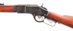 (A) HIGH CONDITION WINCHESTER MODEL 1873 LEVER ACTION RIFLE.