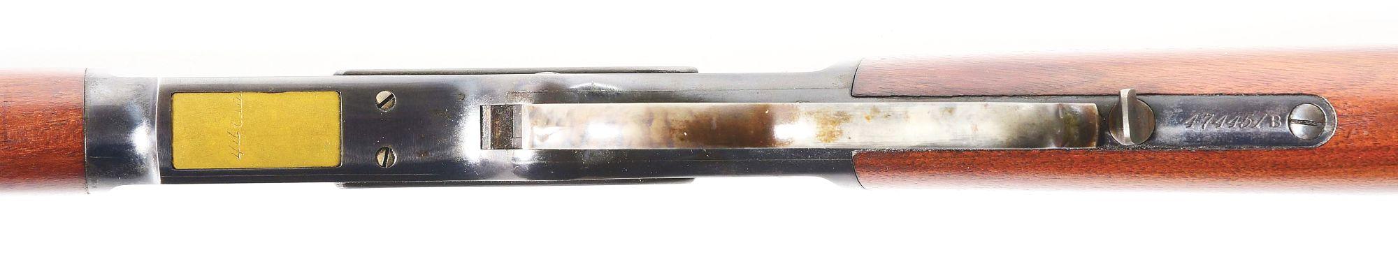(A) HIGH CONDITION WINCHESTER MODEL 1873 LEVER ACTION RIFLE.
