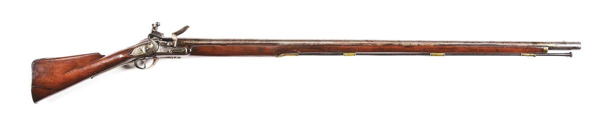 (A) MARYLAND BRANDED COMMITTEE OF SAFETY STYLE MUSKET WITH LOCK MARKED J. J. BEHR.