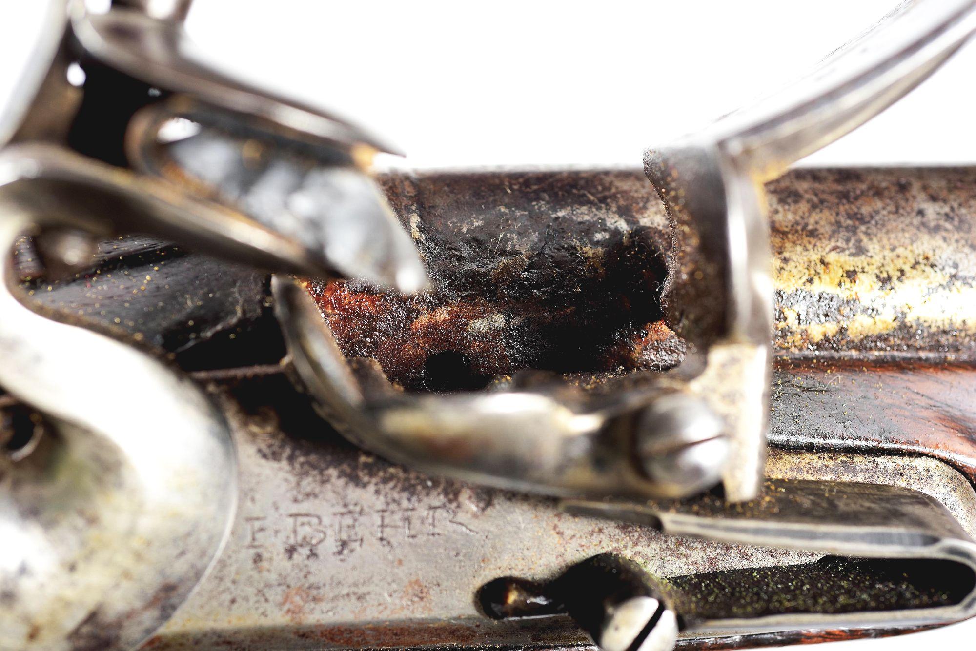 (A) MARYLAND BRANDED COMMITTEE OF SAFETY STYLE MUSKET WITH LOCK MARKED J. J. BEHR.