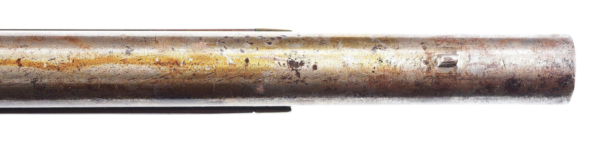 (A) MARYLAND BRANDED COMMITTEE OF SAFETY STYLE MUSKET WITH LOCK MARKED J. J. BEHR.
