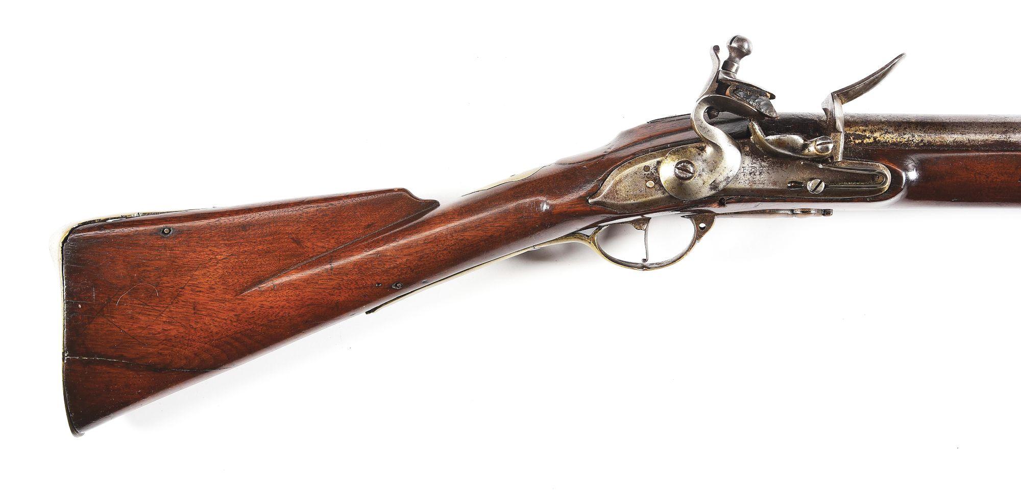 (A) MARYLAND BRANDED COMMITTEE OF SAFETY STYLE MUSKET WITH LOCK MARKED J. J. BEHR.
