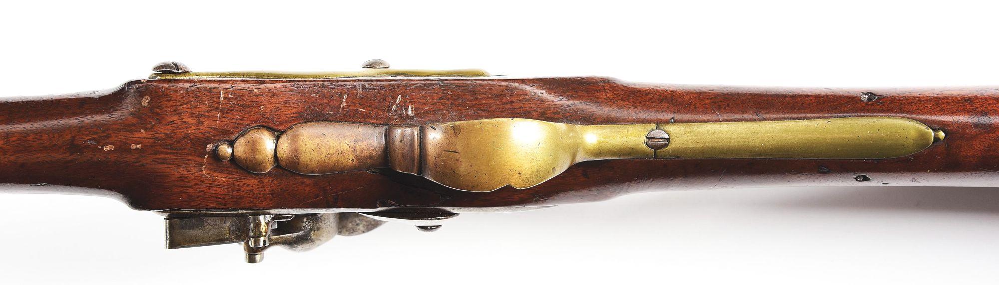 (A) MARYLAND BRANDED COMMITTEE OF SAFETY STYLE MUSKET WITH LOCK MARKED J. J. BEHR.