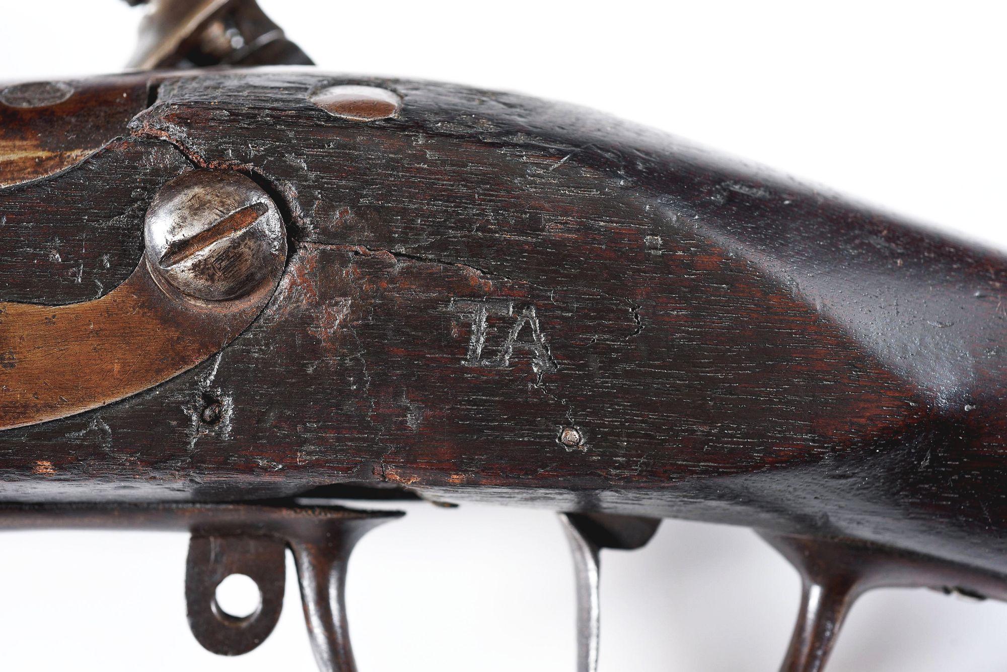 (A) EXTREMELY RARE US MODEL 1794 FLINTLOCK MUSKET WITH IMPORTANT 1798 SCHROYER ENDORSEMENT.