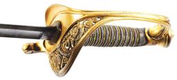AMES PRESENTATION GRADE M1850 SWORD OF CAPTAIN JOSEPH P. WARNER, COMMANDER OF THE BALTIMORE CITY GUA