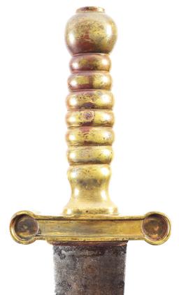 RARE MCELROY CONFEDERATE ARTILLERY SHORT SWORD/NAVAL CUTLASS RECOVERED FROM THE BATTLE OF SOUTH MOUN
