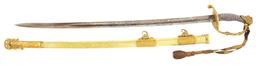 EXCEPTIONAL TIFFANY & CO PRESENTATION GRADE 1850 OFFICER’S SWORD PRESENTED TO CAPTAIN FREDERICK MEMM