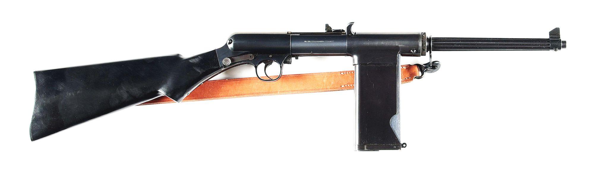 (C) SCARCE SMITH AND WESSON MK1 MODEL 1940 LIGHT RIFLE WITH ACCESSORIES.