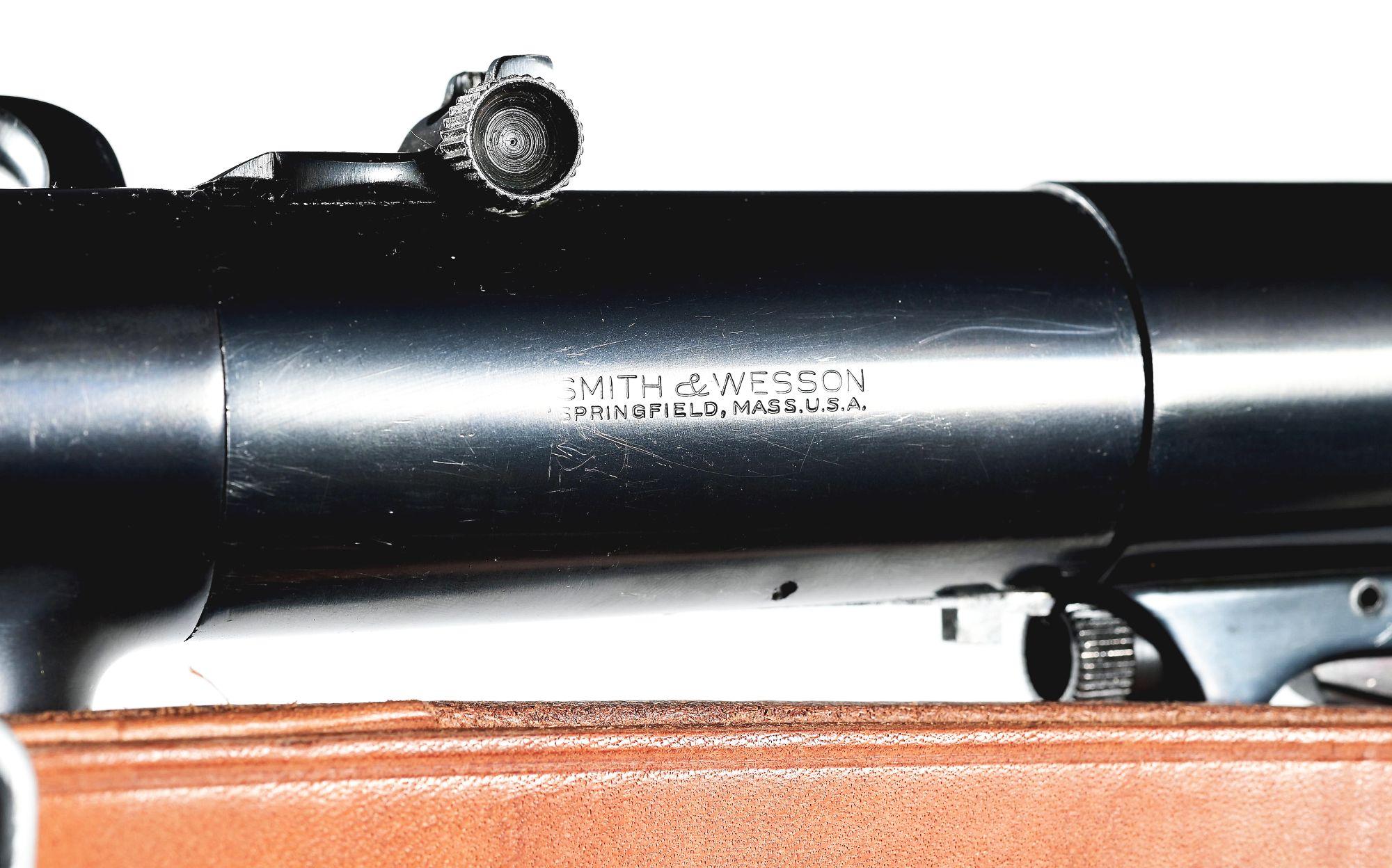 (C) SCARCE SMITH AND WESSON MK1 MODEL 1940 LIGHT RIFLE WITH ACCESSORIES.