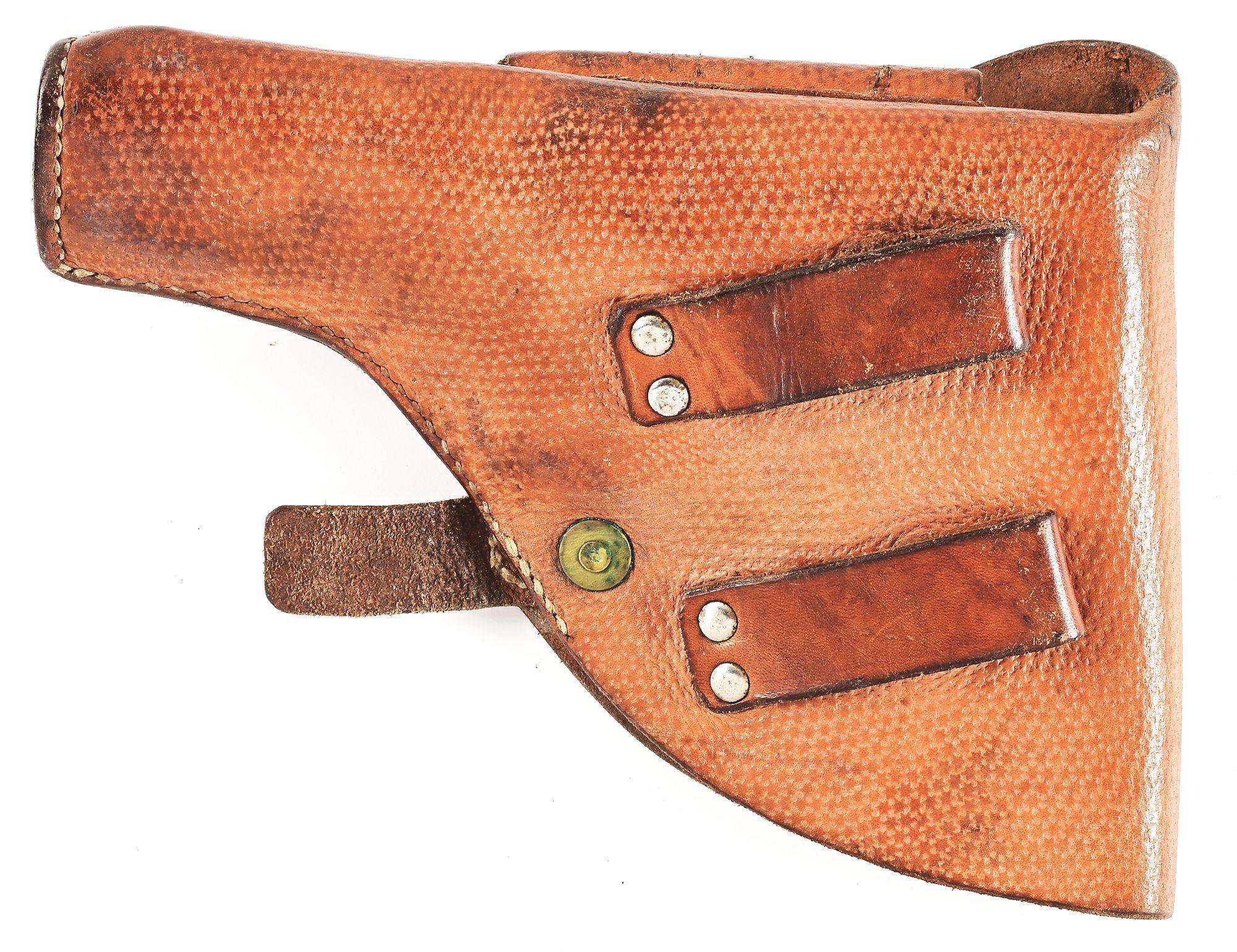 (C) EXCELLENT FINNISH VKT L-35 LAHTI SERIES III SEMI-AUTOMATIC PISTOL WITH HOLSTER.