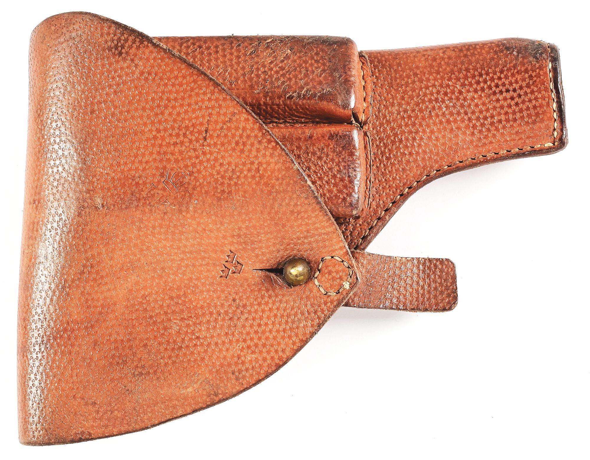 (C) EXCELLENT FINNISH VKT L-35 LAHTI SERIES III SEMI-AUTOMATIC PISTOL WITH HOLSTER.