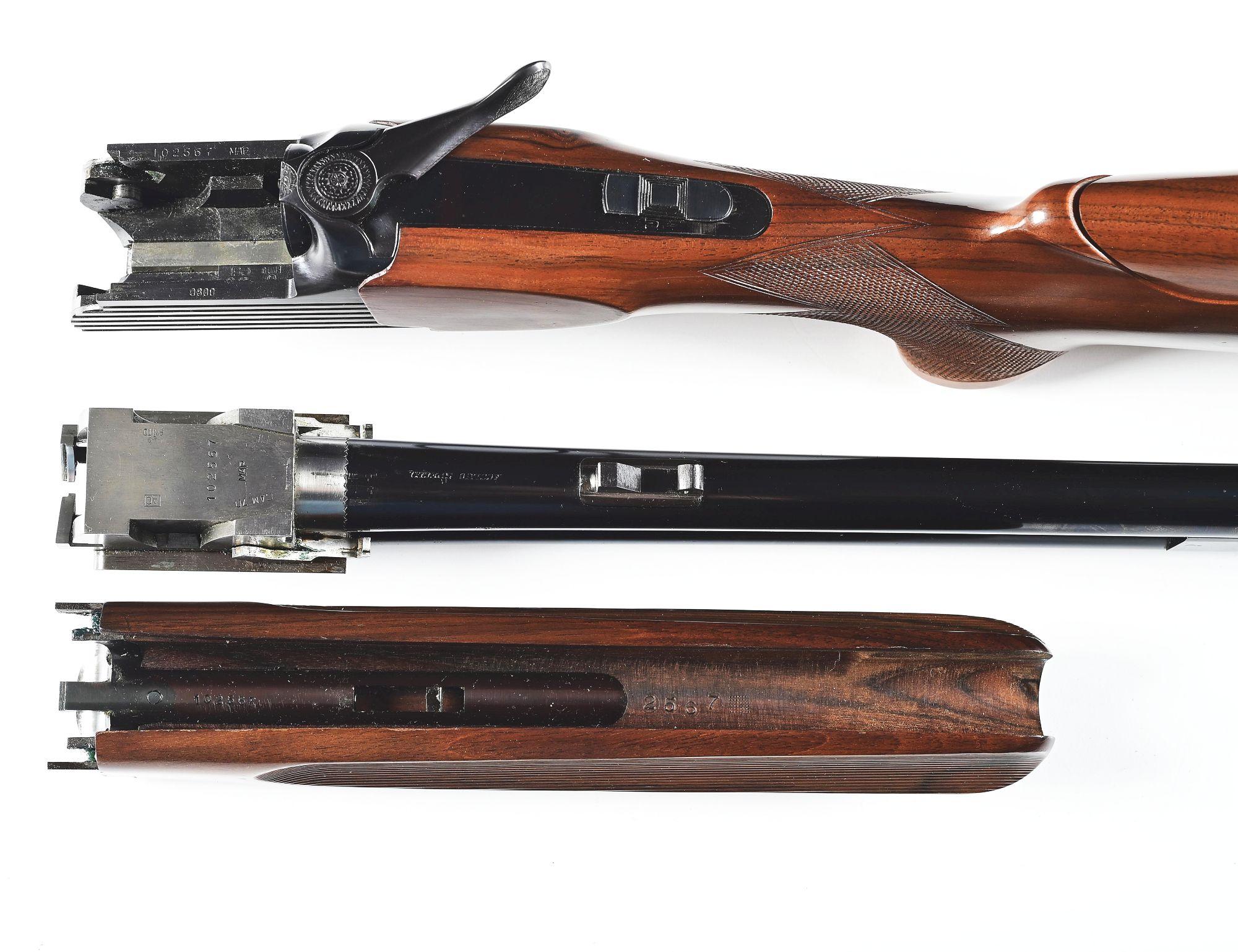 (M) ITHACA PERAZZI MT6 OVER/UNDER SHOTGUN.