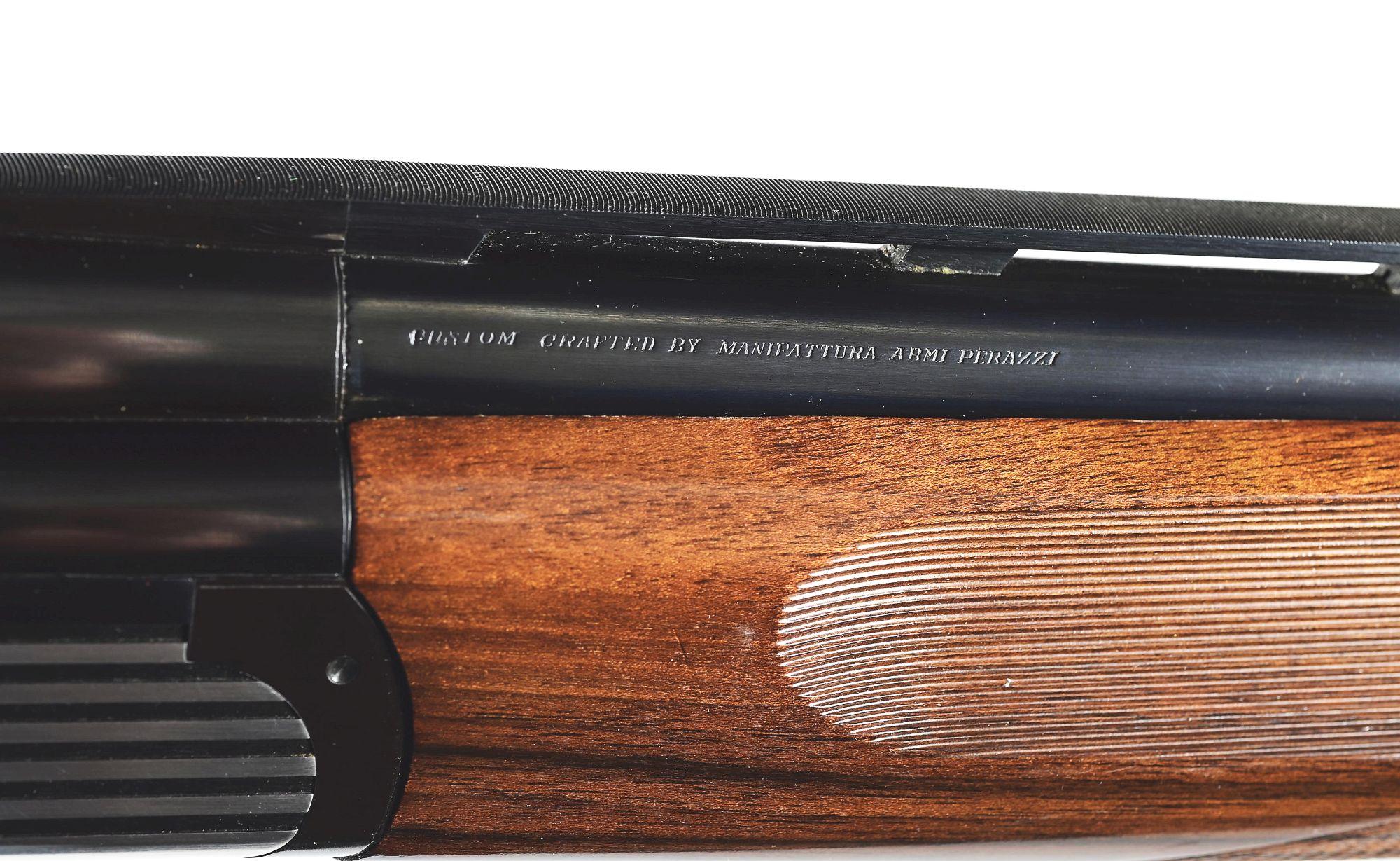 (M) ITHACA PERAZZI MT6 OVER/UNDER SHOTGUN.