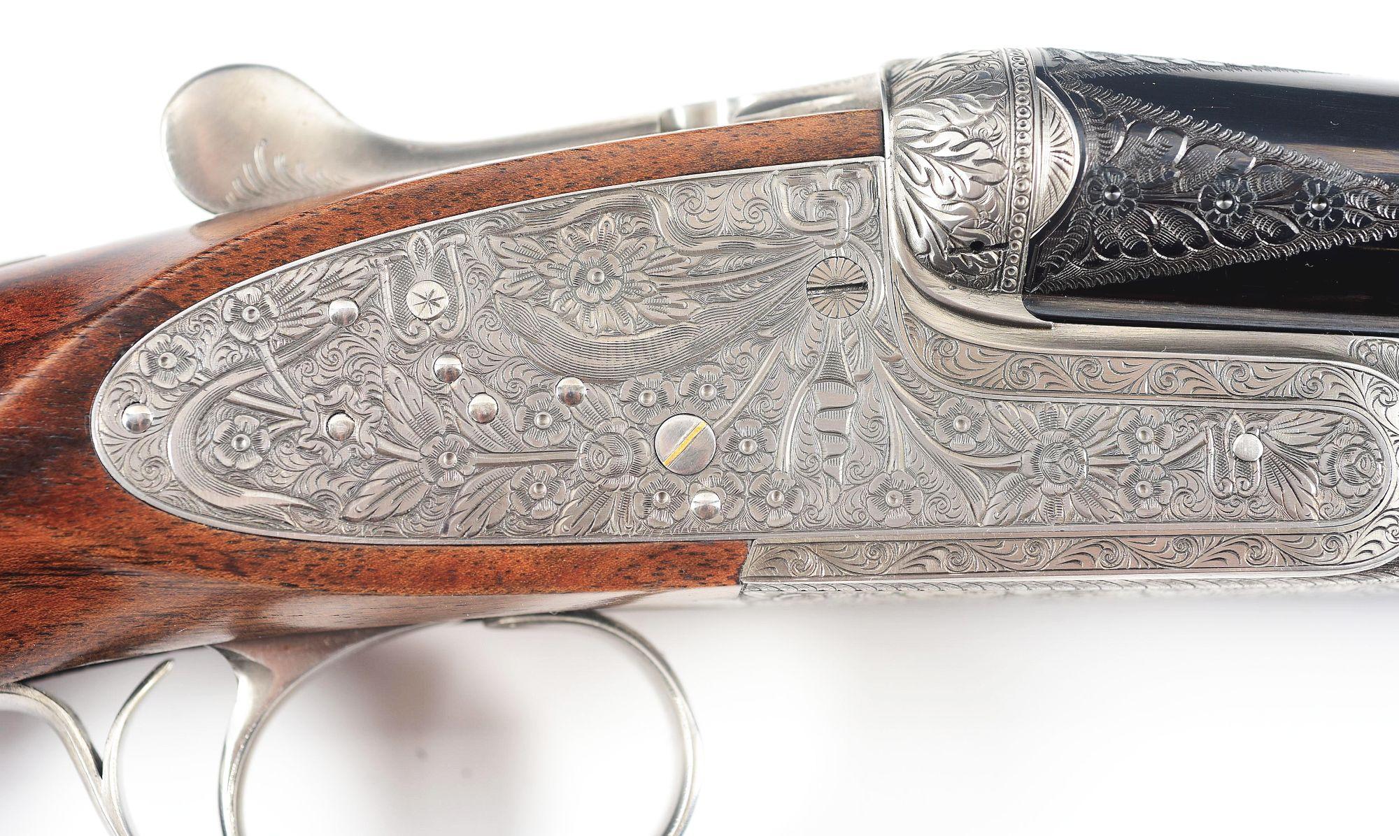 (M) LOT OF 2: PAIR OF ARRIETA SIDE BY SIDE SHOTGUNS.