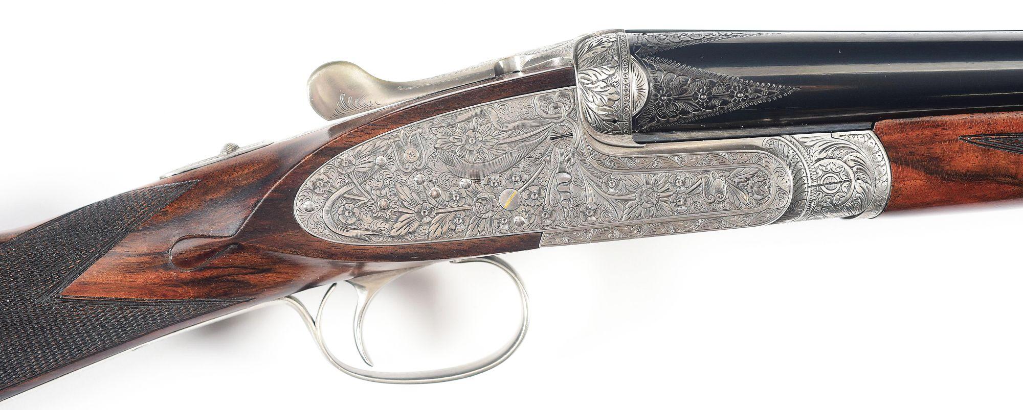 (M) LOT OF 2: PAIR OF ARRIETA SIDE BY SIDE SHOTGUNS.