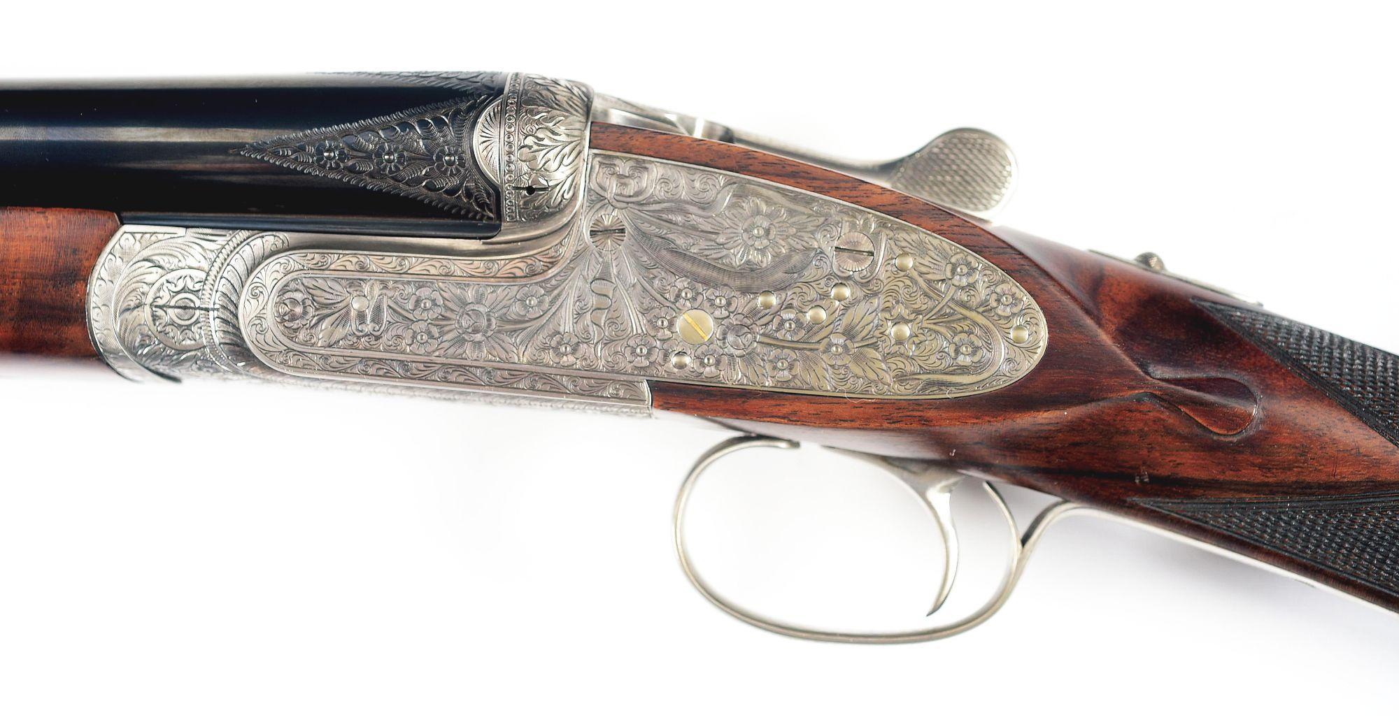 (M) LOT OF 2: PAIR OF ARRIETA SIDE BY SIDE SHOTGUNS.